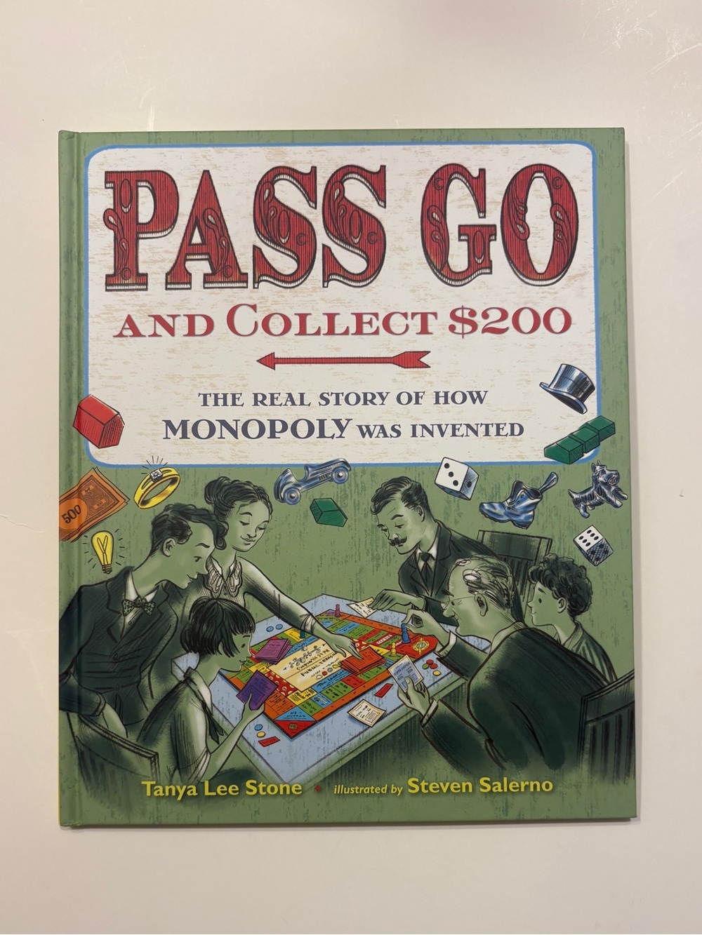 Pass Go and Collect $200 - Tanya Lee Stone (Green Cover)